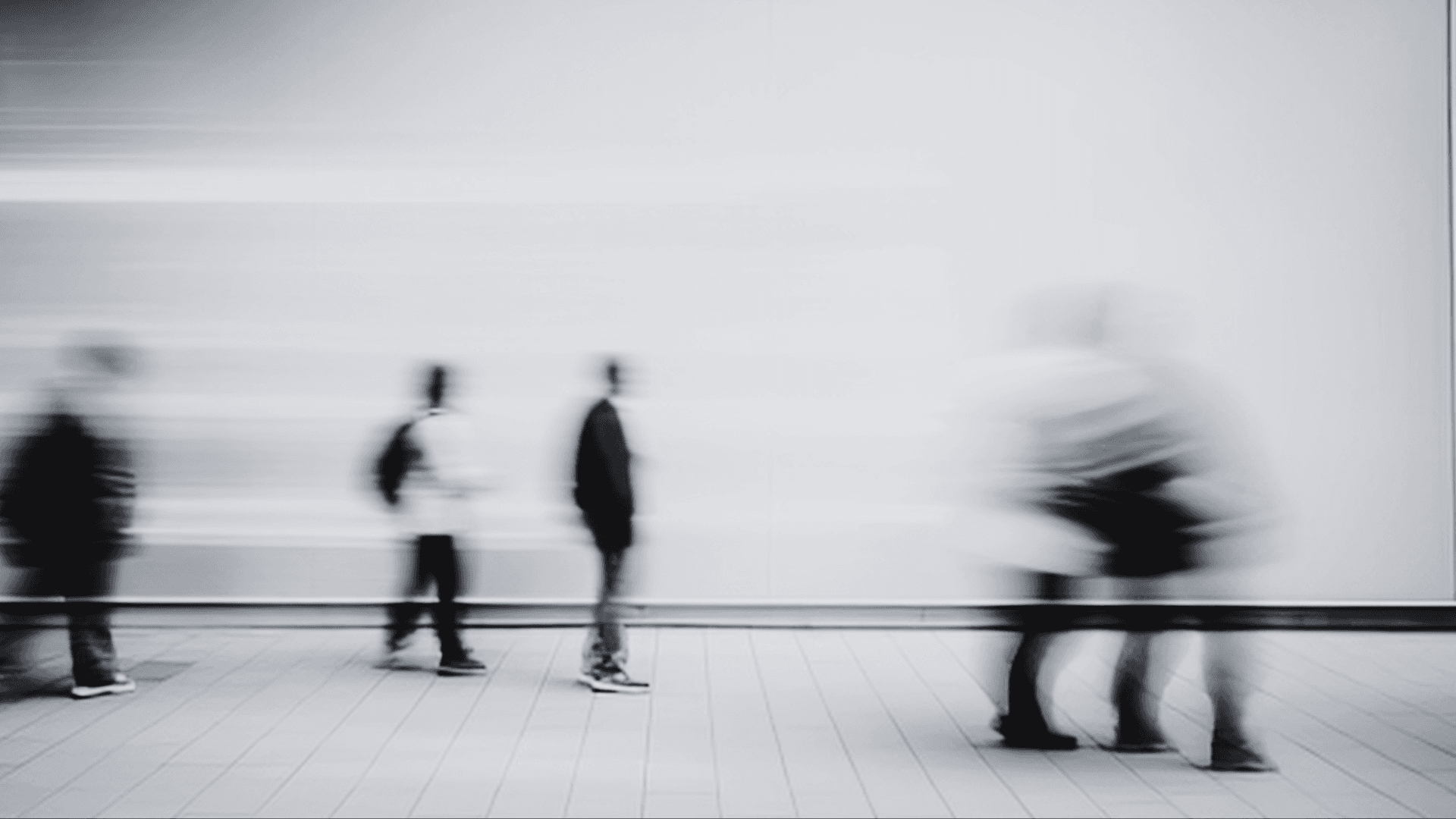 People in motion